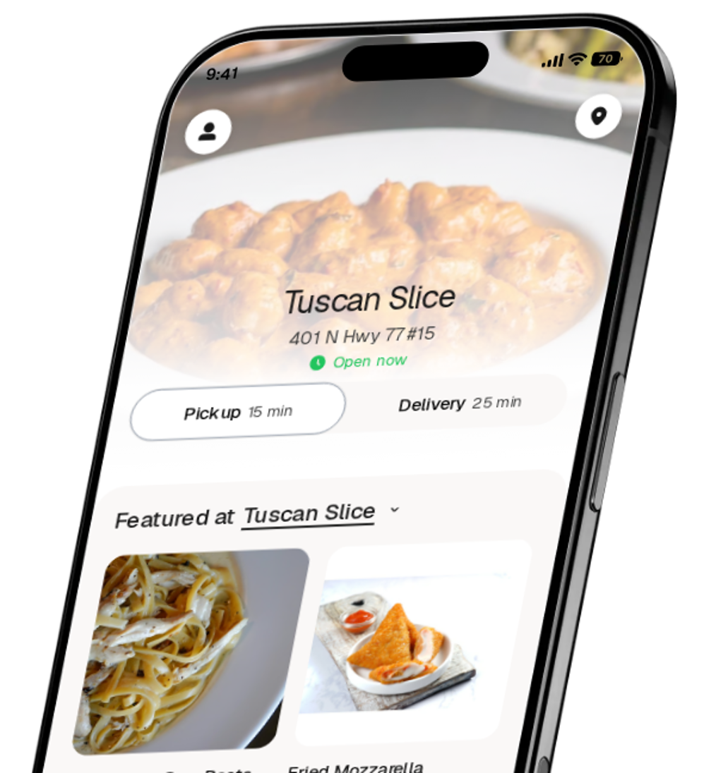 Tuscan Slice app preview