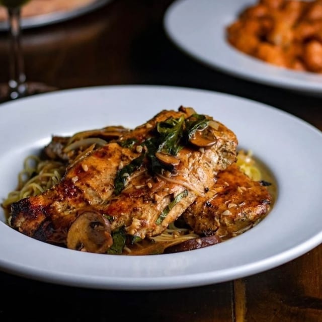 Chicken Marsala.