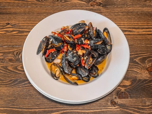 Mussels.