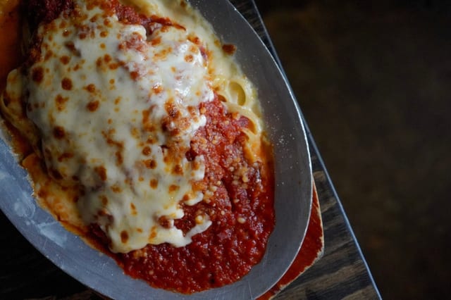 Chicken Parmesan.