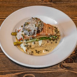 Crab Encrusted Salmon
