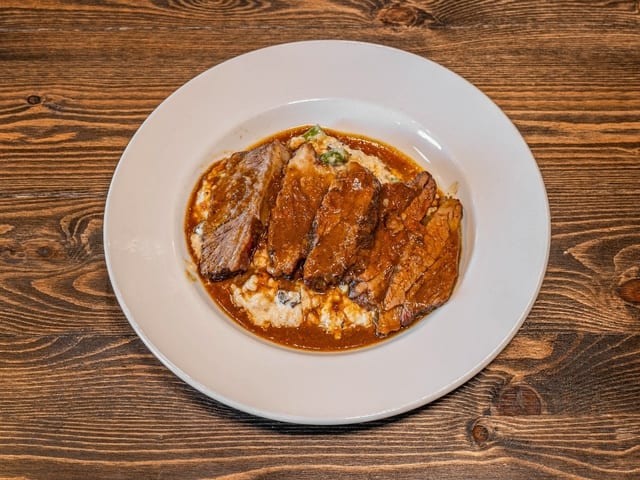 Wagyu Short Ribs w/ Risotto.